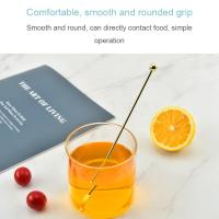 Bastón De Mezcla De Acero Inoxidable Para Barra Y Café Muddler Ladle Stirrer Eco-amigable Herramienta De Barra Swizzle Stick - details 3