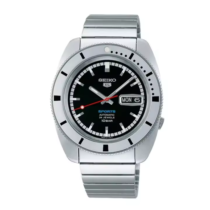 Reloj Seiko 5 Sports Hombre SRPL05K1 - Edición Limitada Esfera Negra, 38.5mm - 1