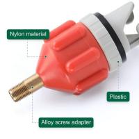 Adaptador de bomba SUP para botes inflables, adaptador de válvula de aire de compresor, duradero y fácil de usar, ideal para inflado rápido - details 1
