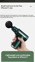 Mini Masajeador Eléctrico DUTRIEUX Para Relajación Muscular Y Fitness Equipo De Masaje Vibratorio Con Cabeza De Masaje Rodillo Ideal Para Cuello Y Fascia - details 3