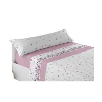 Juego de Sábana poliéster de Verano Estampado de Flores acabado de gran suavidad y no hacen bolas para camas de 90cm 105cm 135cm 150cm 180 cm - details 8