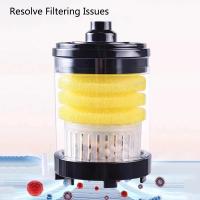 Filtro De Aseo Para Acuario ZHIYANG Colección De Heces De Peces Con Esponjas Y Bolas De Medio Ambiente Mejora La Oxigenación Del Tanque - details 2