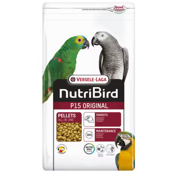 Versele-Laga Nutribird P15 Original 1Kg para Loros Yaco y Amazonas - 1
