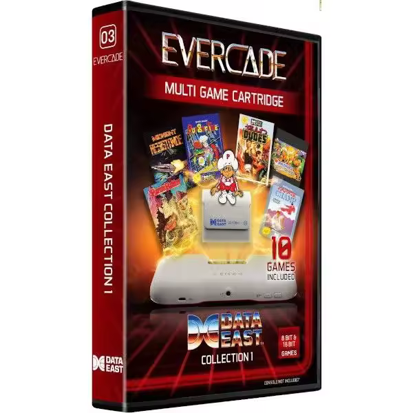 Cartucho Evercade Data East 1 - Nuevo precintado - PAL España - 1