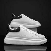 Zapatos De Cuero Blanco Para Hombre Zapatillas Deportivas Transpirables Plataforma Casual Para Caminar Y Correr Zapatos De Tenis Para Mujer - details 27