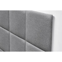 DHOME Cabecero Tapizado Compuesto de Paneles Autoadhesivos Intercambiables de Tela Acualine Cama Lujo Dormitorio Acolchado Segunda Gama de Colores - details 4