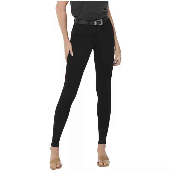 Pantalon Largo Only  para mujer en color negro - 1
