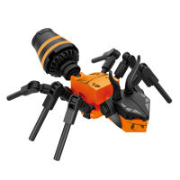 Bloques De Construcción Tema Jardín De Vegetales Y Animales Lindos Dragonfly Spider Mantis Centipede Grasshopper Honeybee Para Niños Mayor De 6 Años Material ABS Sin Batería - details 5