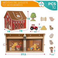 WOOMAX Granja de madera portátil - details 5