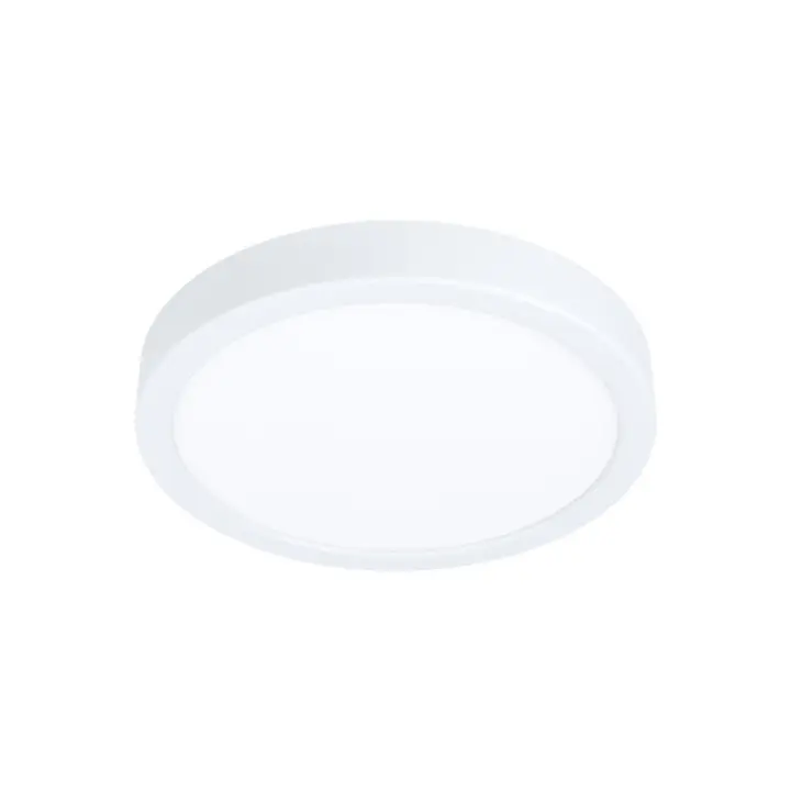 Eglo Plafón LED redondo acero blanco Ø21 cm - Fueva5 - 1
