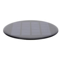 Panel De Carga Solar Mini Redondo 1.1W 5V Celula Epoxy Para Batería Y Teléfonos Potencia De Carga Solar Para Juguetes/Luz 3.7-5V - details 5