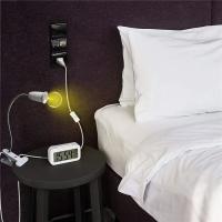 Soporte De Luz De Escritorio Flexible De 360 Grados Con Base E27 Y Interruptor on off Clip-On De Cables Para Plantas Y Hogar - details 7