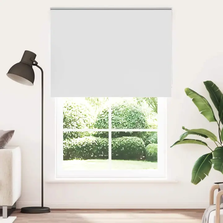 Estor Enrollable Opaco Blanco 145x210 cm Tela Ancho 141,6 cm - 1