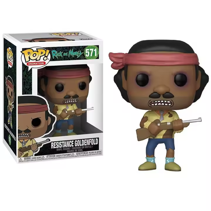 Funko Pop! Rick & Morty - Mr. Goldenfold (Resistencia), 40256, Nº571 - 1