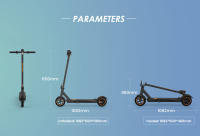 KuKirin S1 Max Scooter Eléctrico Plegable, Motor de 350W, Batería de 36V 10.4Ah, Neumáticos de 8 pulgadas, Velocidad Máxima de 30 km/h, Alcance de 39 km, Freno Electrónico Frontal, Amortiguación de Resorte Trasera, Pantalla Inteligente - details 15