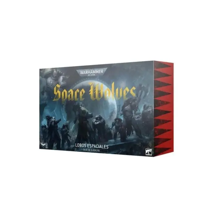 Warhammer 40000: Space Marines – Space Wolves - Caja de Ejército (53-33) (ESPAÑOL) - 1