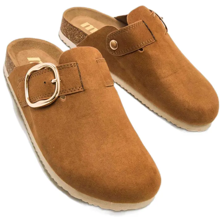 Zuecos Mustang  para mujer en color marron - 1