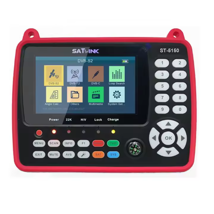 Satlink-medidor de Satelite Digital st5150 H.265, DVB-S2, DVB-T/T2/C, compatible con QPSK - 1