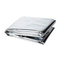 Manta De Emergencia Solar Térmica VAKIND Para Exteriores Y Senderismo Pack De 1/5 Unidades Aluminio Aislante Para Supervivencia En La Naturaleza - details 0