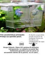 Caja De Acuario Tropico Caja De Cría De Pez Transparente Plástico Suministros De Acuario - details 6