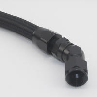 Tubo De Aceite De Automóvil AN4 AN6 AN8 AN10 De Nylon Y Acero Braided Para Enfriador De Aceite Gasolina Longitud Personalizable De 1M - details 4