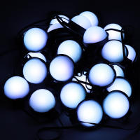 Cadena De Luces LED Festoon 10M Con 25LED Control Remoto Y APP RGB Impermeable Para Decoración De Jardín Y Navidad Iluminación Exterior - details 12