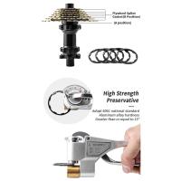 Aluminio Disco De Soporte Para Bicicleta MTB Spacers Flywheel Cassette Gasket Freehub Compatible Con Hub De 36 Agujeros - details 11