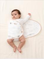 Manta De Envolvimiento Para Bebé 0-6 Meses Protección De Cintura Estilo Delgado Para Verano Diseño De Dibujos Animados Adecuada Para Niños Y Niñas - details 9