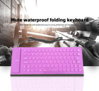 Teclado plegable de silicona de 85 teclas para PC, Notebook, tableta, portátil, Flexible, con cable, Mini USB, resistente al agua - details 9