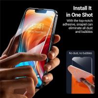 Protector De Pantalla De Vidrio Templado Para iPhone 14 13 12 11 pro Max Mini 5PCS Resistente a Arañazos Y Agua Compatible Con Modelos Variados De iPhone - details 2