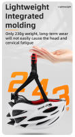 West Biking Casco De Ciclismo Ultraligero Para Hombres Y Mujeres Seguridad En Veloipedo Con Molding Integrado Accesorios De Bicicleta MTB Y Carretera - details 5