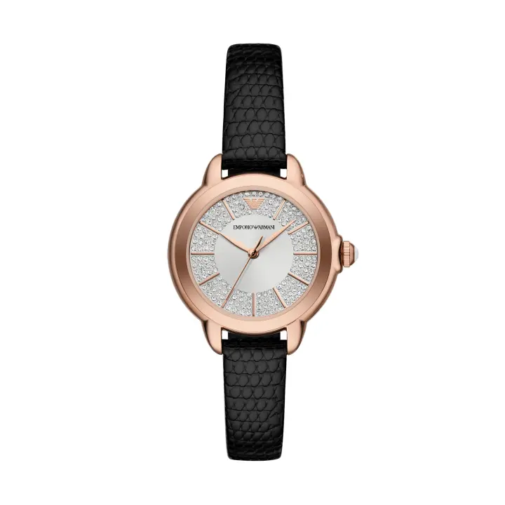 Emporio Armani Reloj PRO-PLANET LEATHER，BLACK，QUARTZ/3 HAND AR11631 - 1