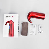 Vaso De Vino Eléctrico Recargable USB Portátil Con Aerador Automático Dispensador De Vino Instantáneo Desencantador De Vino - details 6