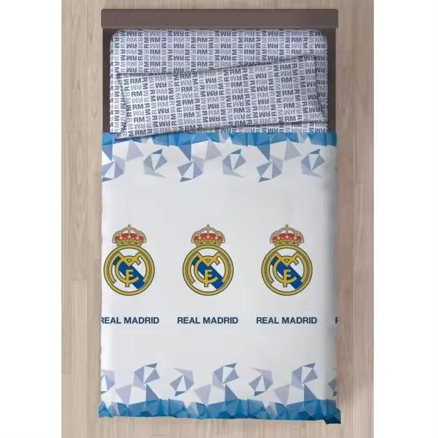 Bimba Pimba  Real Madrid Juego de sábanas producto oficial para cama de 105 - 1