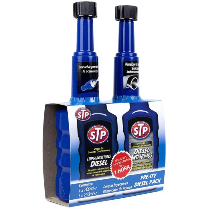 STP KIT PRE-ITV DIÉSEL LIMPIA INYECTOR+ANTIHUMO - 1