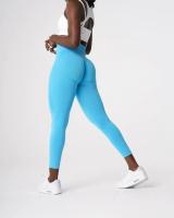 Leggings Sin Costuras Para Mujer Levanta Glúteos Curvas Ropa Deportiva Yoga Gimnasio Fitness Color Rosa C6206 Tallas Variadas - details 7