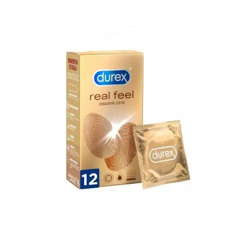 Durex Preservativos Real Feel 12Unidades - 1