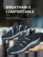 Zapatos De Seguridad Para Hombre Con Punta De Acero Mocasines De Trabajo Ligeros Y Transpirables Antideslizantes Para Adultos - details 10