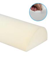 Cojín De Soporte Para Pies Semicírculo De Alta Resilencia Almohada Masajeadora Portátil Para Viajes Y Oficina Tamaño 40x20x10cm Para Adultos - details 5