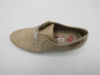 ZAPATO RONDA CALADO, CLAYAN 4000, materiales de piel, cuña de 5cm, plantilla extraíble - details 4