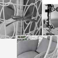Household Solid Color Swing Egg Chair Cushion Mat Outdoor Patio Hanging Seat Pad - details 1