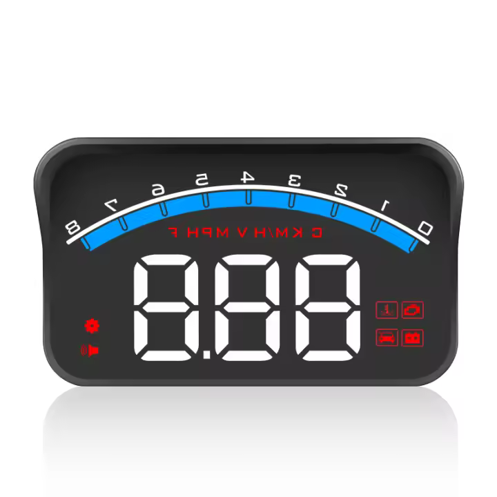 Proyector Digital HD M6S Para Coche Portátil HUD OBD2 Con Pantalla LED Automática Ajuste Plug And Play Monitor De Vehículo - 1