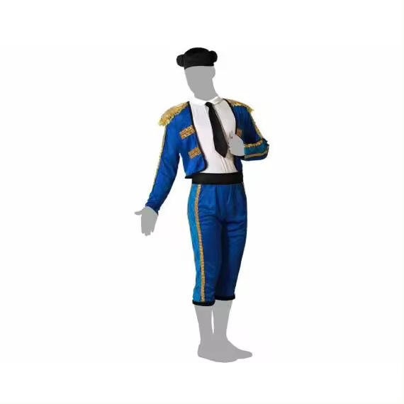 ATOSA DISFRAZ ADULTO TORERO AZUL - 1