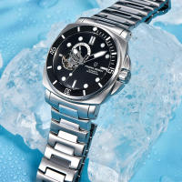 Reloj De Pulsera De Lujo Para Hombres PAGANI DESIGN 2025 Reloj Métrico Automático Mecánico Resistente Al Agua 200M Acero Inoxidable Cronógrafo De Silicona - details 12