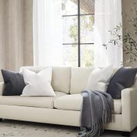 Cubierta De Cojín Suave De Veludo Con Patrón Rayado Para Decoración De Hogar Lujo Cubierta Decorativa Para Sofá Y Cama - details 4