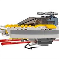 Interstellar Series Y-Wing Fighter Building Blocks Set 691pcs Juguetes De Modelos De Aviones Para Niños Regalo De Cumpleaños Ideal Para Niños Mayores De 14 Años - details 4