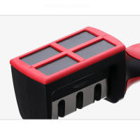 Afilador De Cuchillos Portátil Multifuncional De 3 Etapas Herramienta De Afilado Rápido Con Base Antideslizante Accesorios Para Cocina Gadget - details 6