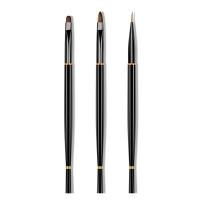 3Pcs Pluma De Manicura Con Cubierta Y Terapia De Luz Herramientas De Enhance Para Arte De Uñas Y Carving Con Línea De Flor - details 2