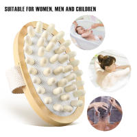 Cepillo De Masaje Para El Cuerpo Anti Celulitis De Madera Con Almohadilla De Masaje Españo Para El Cabello Y Escalpelo Eliminador De Piel Muerta Herramienta De Spa Essencial - details 10
