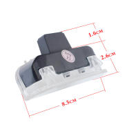 ANGRONG 2X Luz De Pie LED Para Puerta Lateral De VW Touareg Tiguan Golf Passat CC Jetta Instalación Fácil Color Blanco 12V - details 2